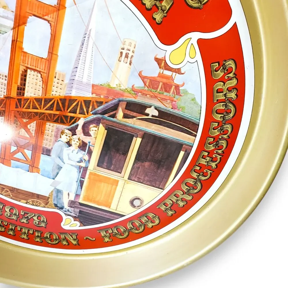 Vintage 1979 San Francisco Golden Gate Expo Tray